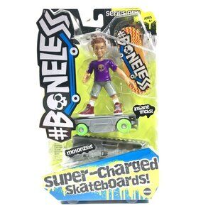 Boneless Motorized Super-Charged Skateboard Luca Skater Figure